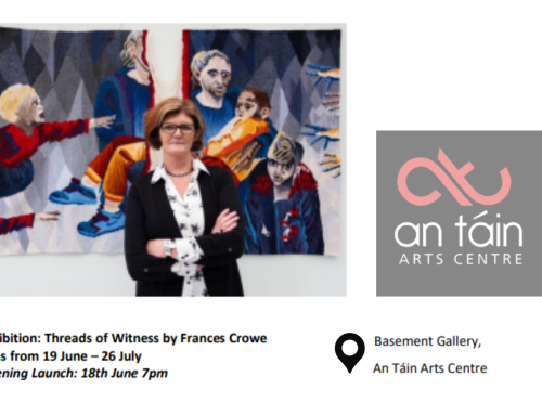Threads of Witness by Frances Crowe – Exploring the Emotional Fabric of Human Crisis Through Tapestry